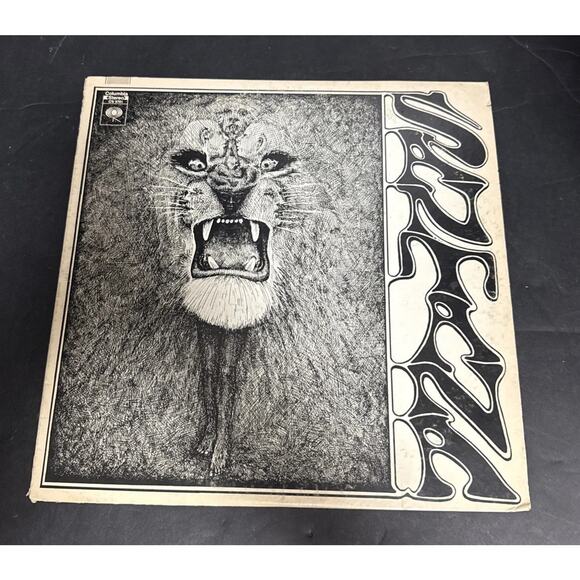 Santana Self Titled Debut Album LP 1969 Columbia CS 9781 Soul Sacrifice G/VG - Picture 1 of 5